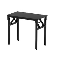 Artiss Foldable Computer Desk 80CM Black
