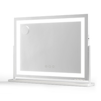 Embellir 80x58cm 360° Rotatable Vanity Mirror with LED Light Strip
