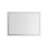 Embellir 100x70cm Rectangle LED Wall Mirror Bathroom