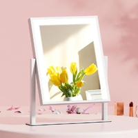 Embellir 25x30cm White Hollywood Vanity Makeup Mirror LED Light Rotation