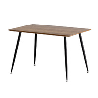 Artiss 120cm Dining Table 4 Seater Rectangular Wooden Cafe Kitchen