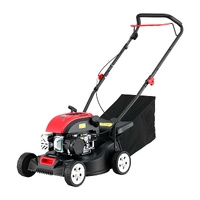 Giantz Petrol Lawn Mower 149cc 4 Stroke Hand Push 16in Grass Cutter Lawnmower