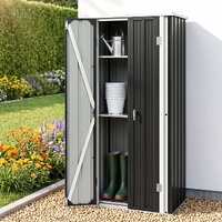 Gardeon Outdoor Storage Cabinet Garden Shed Tool Lockable Cupboard Steel Adjustable Shelves
