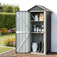 Gardeon Outdoor Storage Cabinet Garden Shed Steel Tool Lockable Cupboard Adjustable Shelves