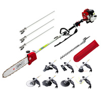 Giantz 62cc 2 Stroke Pole Chainsaw 12in Petrol Tree Pruner
