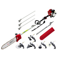Giantz 62cc 2 Stroke Pole Chainsaw 12in Petrol Multi-Tool