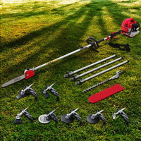 Giantz 65CC 9-in-1 Pole Chainsaw Petrol 5.6m Long Reach Hedge Trimmer