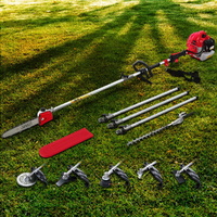 Giantz 65CC Pole Chainsaw 7-in-1 Hedge Trimmer Brush Cutter 5.6m