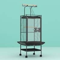 i.Pet Bird Cage 155cm Large Aviary Parrot Budgie Castor Wheels