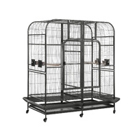 i.Pet Bird Cage 185cm Extra Large Aviary Parrot Castor Wheel Divider