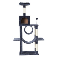 i.Pet Cat Tree 151cm Tower Scratching Post Wood Condo Bed