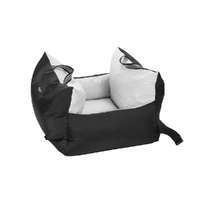 i.Pet Dog Car Seat Booster Cover Waterproof Non-Slip Black