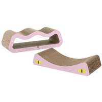 i.Pet Cat Scratching Board Cardboard Pad with Catnip