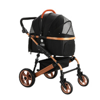 i.Pet Pet Stroller Dog Pram Large Cat Carrier 4 Wheels Foldable