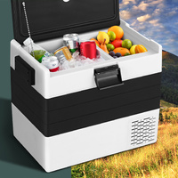 Glacio 45L Portable Fridge Freezer 12V/24V/240V Caravan Car