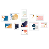 Artiss 11 Piece Photo Frame Set White 5x7" 6x8" 8x10"