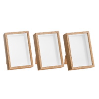 Artiss 3D Photo Frame 3 Piece Set Wood