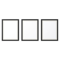 Artiss Photo Frame 3 Piece Set Black