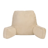 Giselle Bedding Reading Pillow Back Support Lumbar Cushion Oatmeal