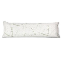 Giselle Bedding Body Support Pillow Bamboo Cover White