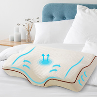 Giselle Memory Foam Cervical Butterfly Pillow Ergonomic Support