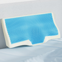 Giselle Cervical Memory Foam Pillow Cool Gel Support