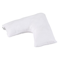 Giselle Bedding V Shape Body Pillow Boomerang White