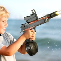 Keezi Kids Electric Water Gun 500ml Tank with Light Grey