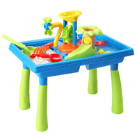 Keezi Kids Sand and Water Table Windmill Blue