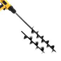 Giantz 75mm Power Garden Spiral Auger Hole Digger Earth Drill Bit