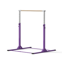Everfit Kids Gymnastics Bar Pull Up Station Adjustable Monkey Bar