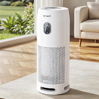 Devanti Air Purifier 4 Layer HEPA Filter White