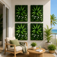 Gardeon 4PCS Artificial Plant Wall Panels 40x60cm Boxwood Backdrop