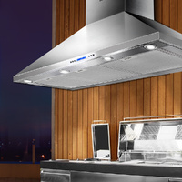 Devanti 1200mm Commercial BBQ Range Hood 120cm