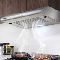 Devanti 600mm Range Hood 60cm Stainless Steel