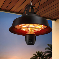 Devanti 2000W Electric Patio Heater Ceiling Mounted Remote Control