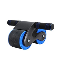 Everfit Ab Roller Automatic Rebound Abdominal Wheel Blue