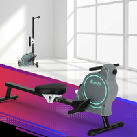 Everfit Rowing Machine 16 Level Magnetic with App Black