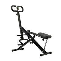 Everfit Foldable Squat Rowing Machine 5 Adjustable Seats