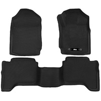 Weisshorn Rubber Car Floor Mats Mazda BT50 Dual Cab