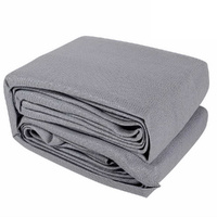 Instahut Shade Sail 3x5m Rectangle 280GSM Grey