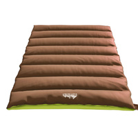 Weisshorn Double Thermal Sleeping Bag -5°C Brown