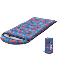 Weisshorn Kids Sleeping Bag 180cm Single Blue Thermal