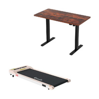 Artiss 140cm Electric Standing Desk with 360mm Walking Pad Treadmill