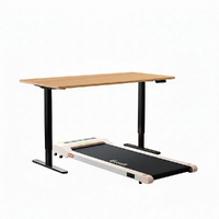 Artiss 120cm Electric Standing Desk with 360mm Walking Pad Treadmill