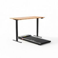 Artiss 120cm Electric Standing Desk with 400mm Walking Pad Treadmill