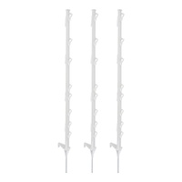 Giantz 20pcs Electric Fence Poly Posts White