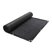 Instahut 85% Shade Cloth 2x10m UV Resistant Black