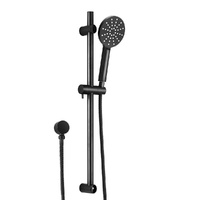Handheld Shower Head 4.7'' Wall Holder High Pressure 3 Modes Black
