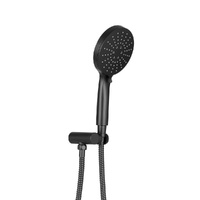 Cefito Handheld Shower Head 4.7'' Wall Holder High Pressure Black